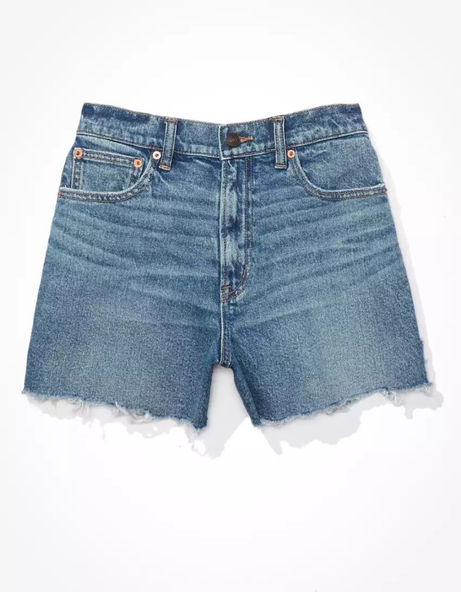 Shorts American Eagle AE Stretch Denim Highest Taille '90s Boyfriend Lavage Femme | XME-40414331